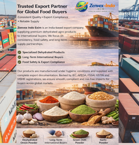Zenvex Indo Exim Export Import Company